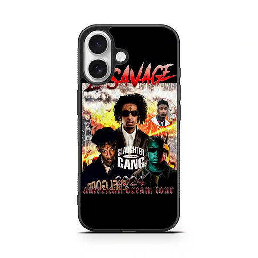 21 Savage Rap iPhone 16 Case