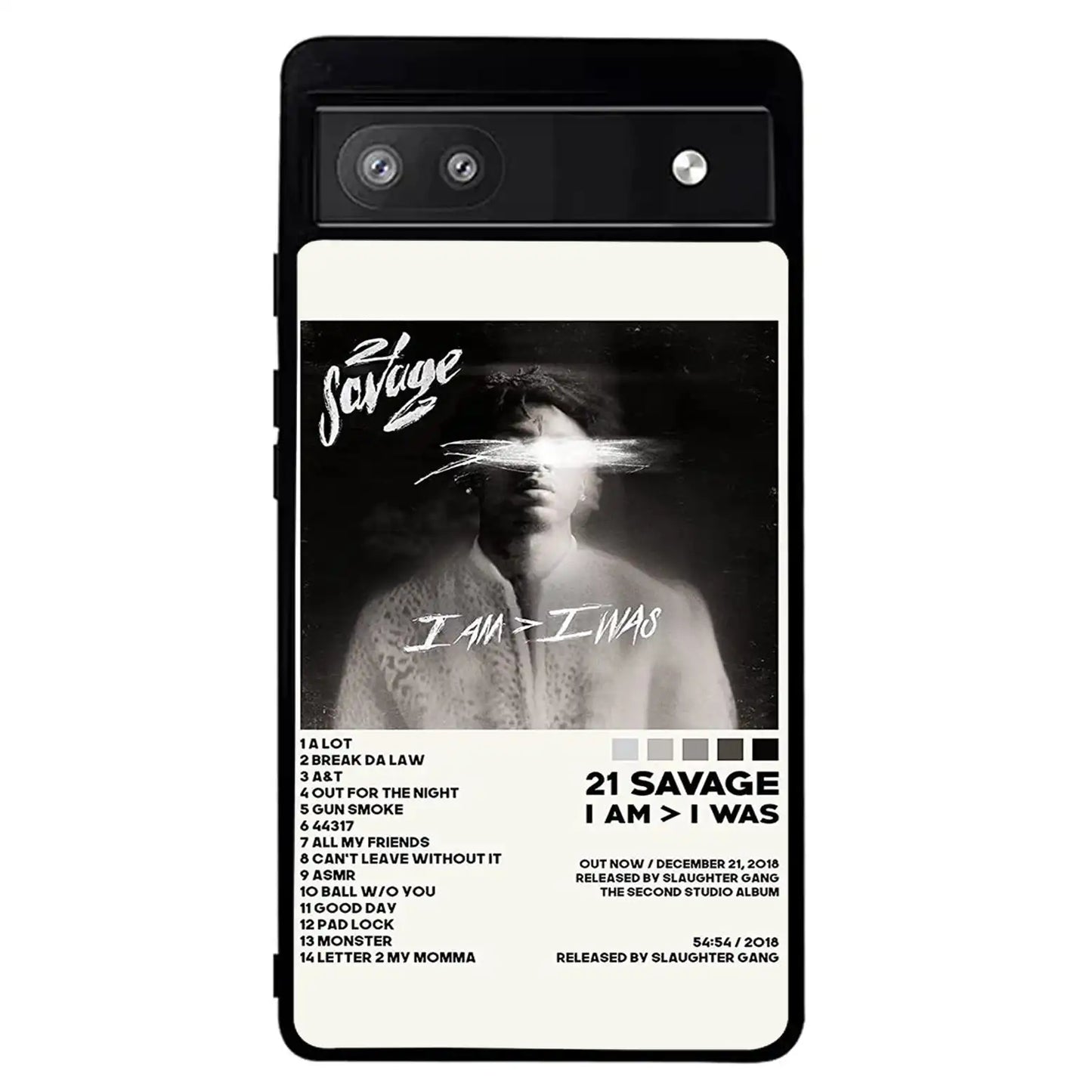 21 Savage Rapper Album Google Pixel 6 Pro Case