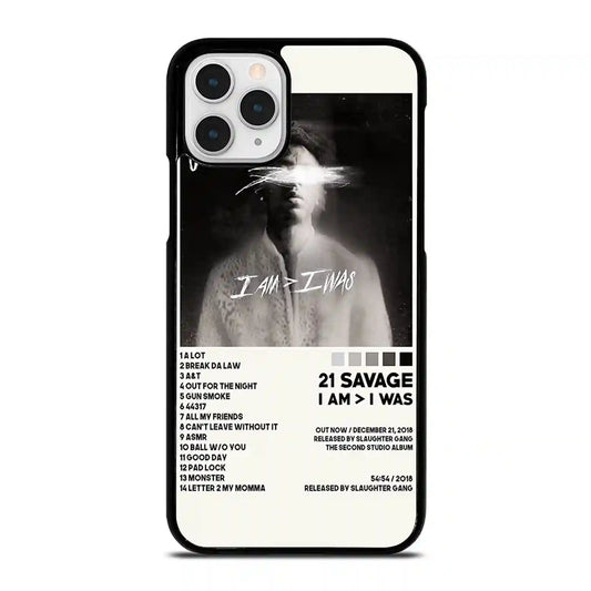 21 Savage Rapper Album iPhone 11 Pro Max Case