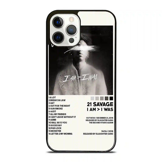 21 Savage Rapper Album iPhone 12 Pro Case