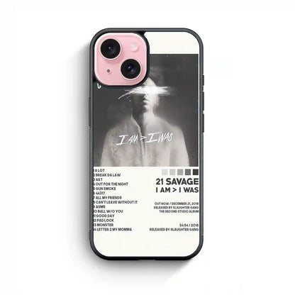 21 Savage Rapper Album iPhone 15 Case