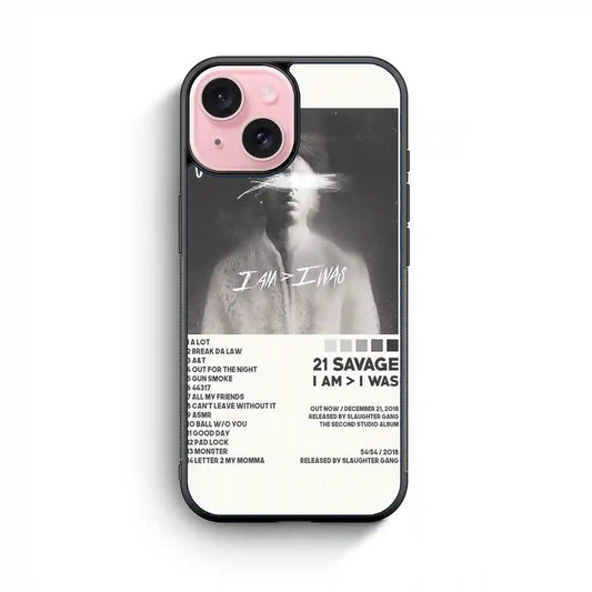 21 Savage Rapper Album iPhone 15 Case