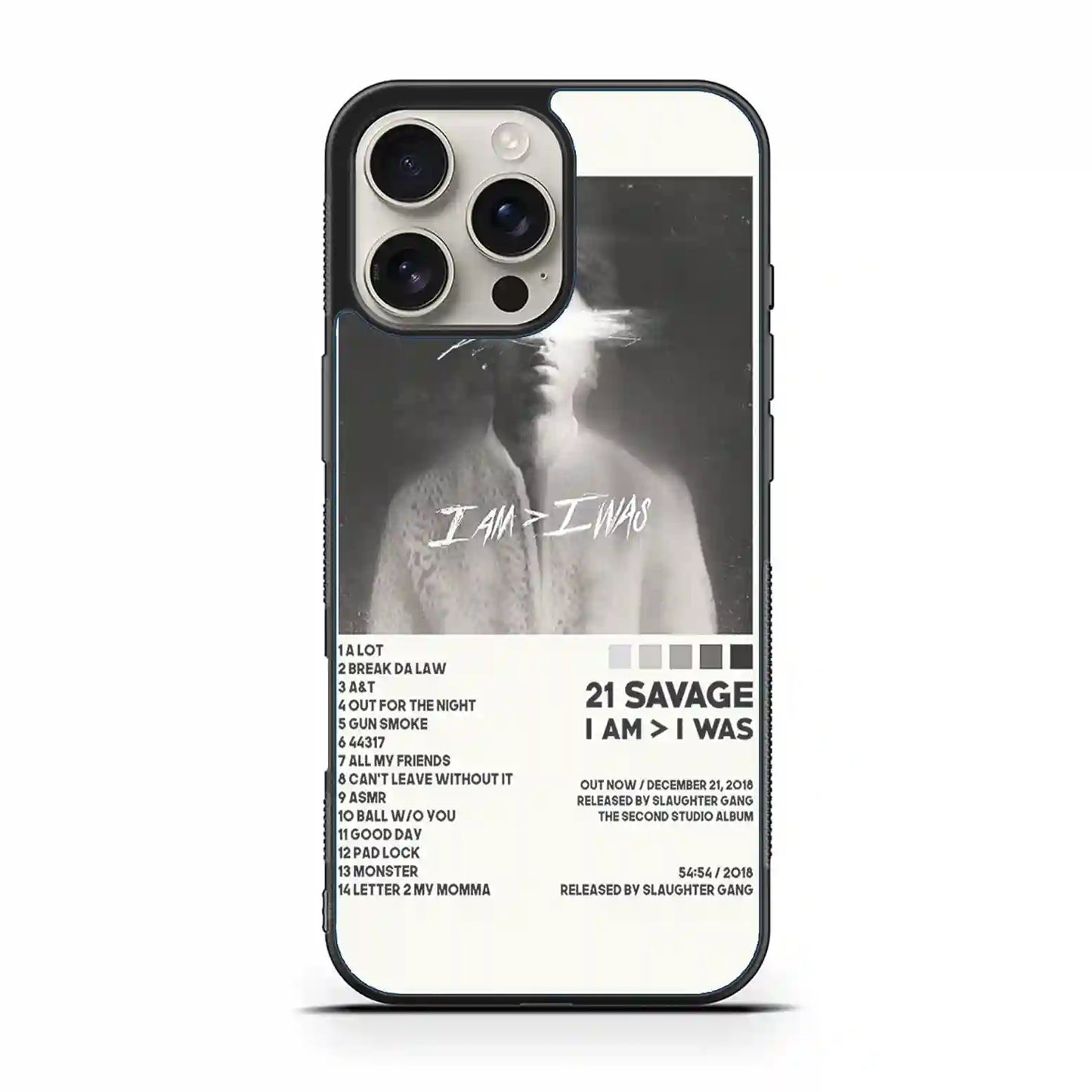 21 Savage Rapper Album iPhone 16 Pro Case