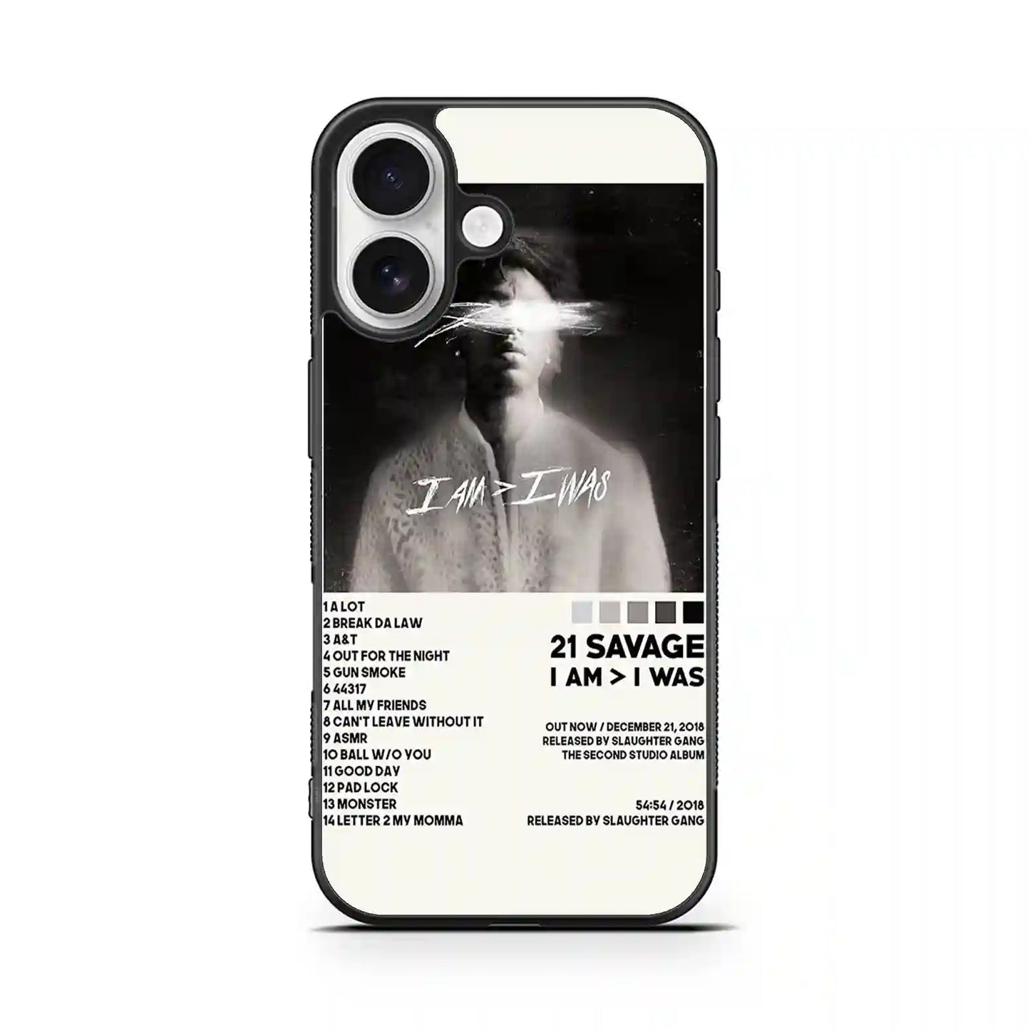 21 Savage Rapper Album iPhone 16 Case