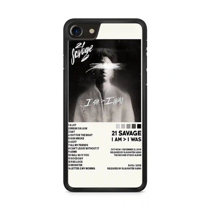 21 Savage Rapper Album iPhone SE 2020 Case