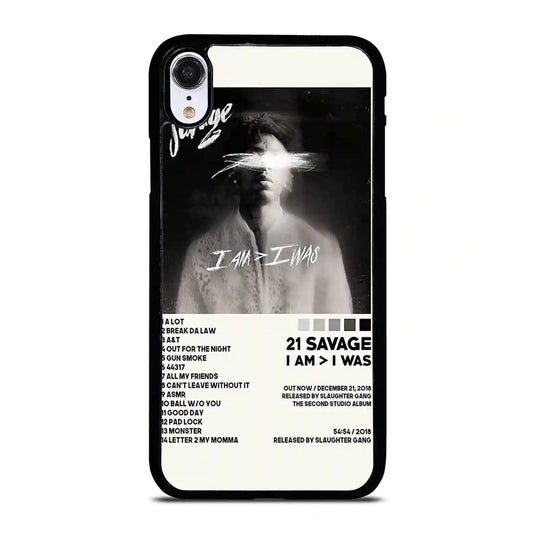 21 Savage Rapper Album iPhone XR Case