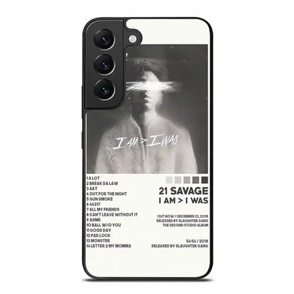 21 Savage Rapper Album Samsung Galaxy S22 Case