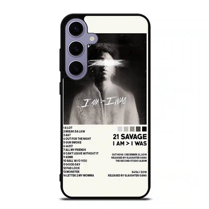 21 Savage Rapper Album Samsung Galaxy S24 FE Case