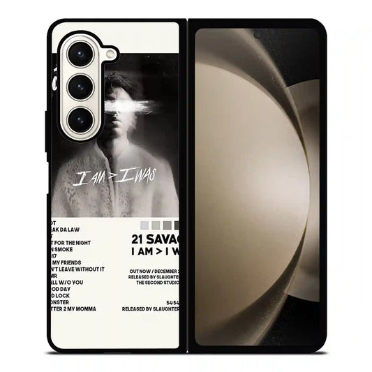 21 Savage Rapper Album Samsung Z5 Fold Case