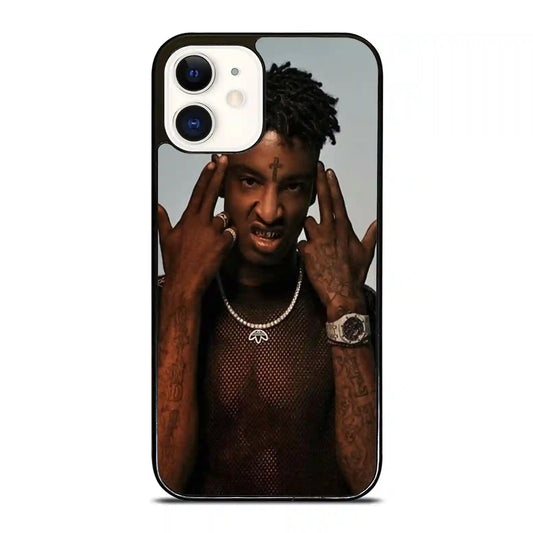 21 Savage Rapper Cool iPhone 12 Mini Case