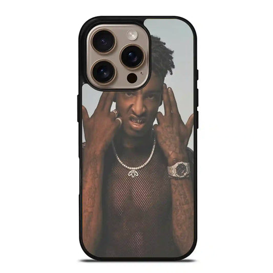 21 Savage Rapper Cool iPhone 16 Pro Max Case