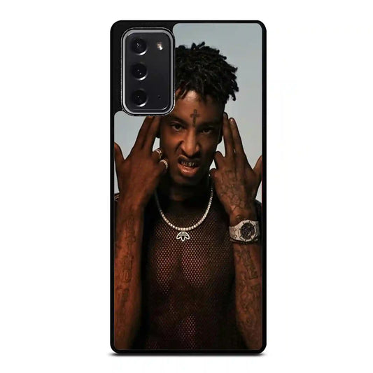 21 Savage Rapper Cool Samsung Galaxy Note 20 Case