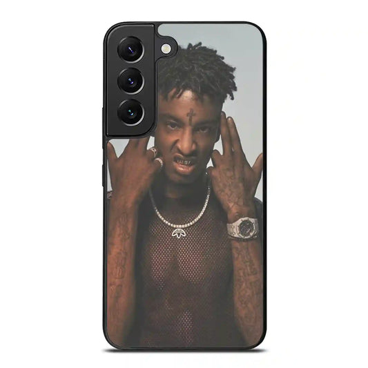 21 Savage Rapper Cool Samsung Galaxy S22 Plus Case