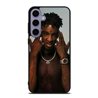 21 Savage Rapper Cool Samsung Galaxy S24 FE Case