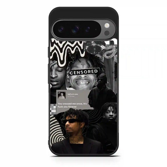 21 Savage Rapper Google Pixel 9 Pro XL Case