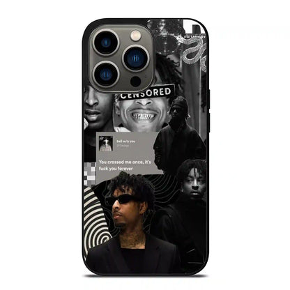 21 Savage Rapper iPhone 13 Pro Case