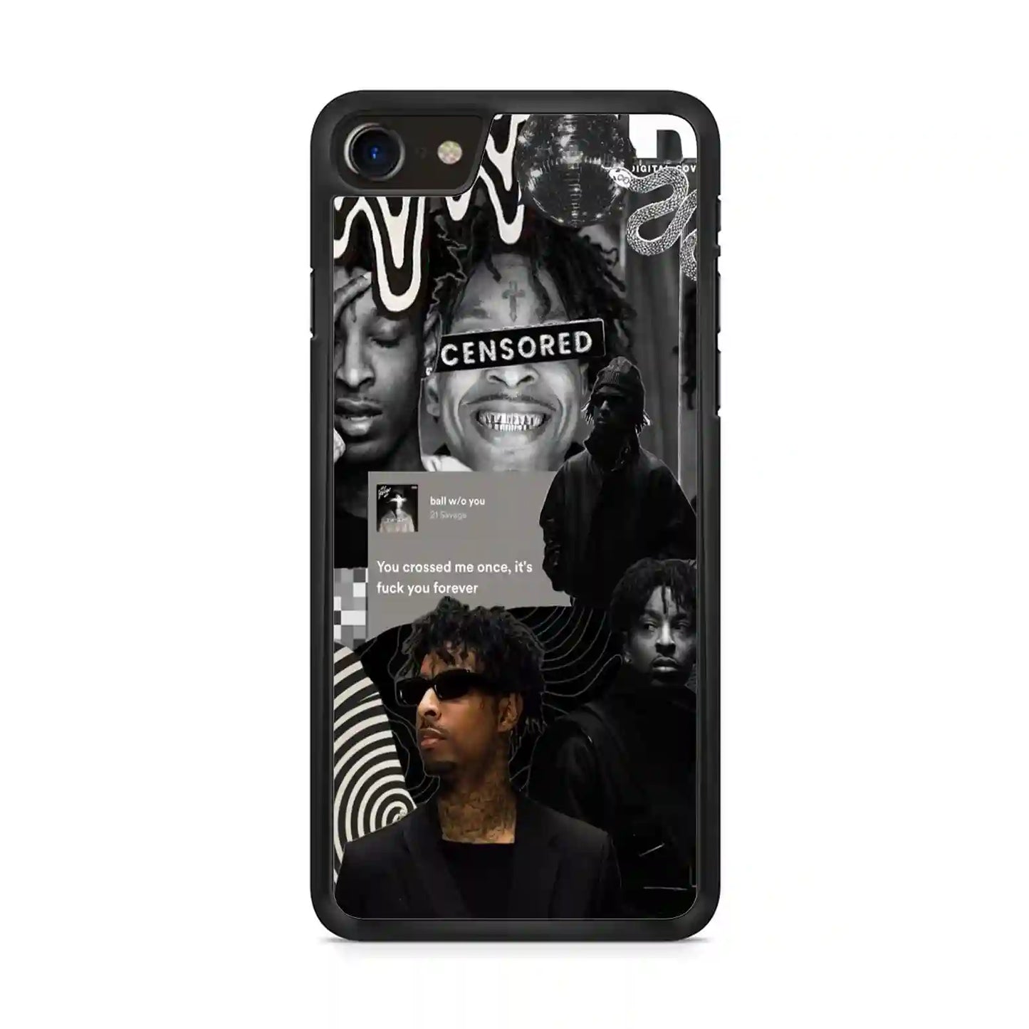 21 Savage Rapper iPhone SE 2020 Case