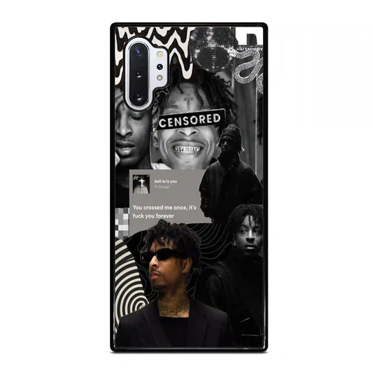 21 Savage Rapper Samsung Galaxy Note 10 Pro 5G Case