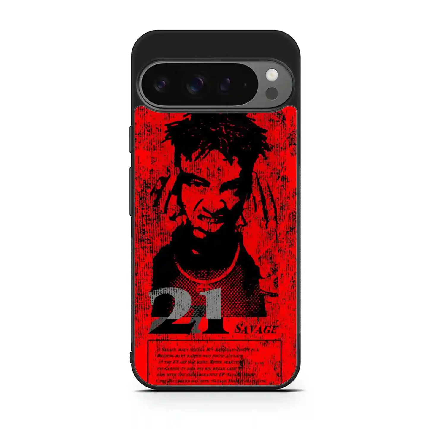 21 Savage Red Google Pixel 9 Pro Case