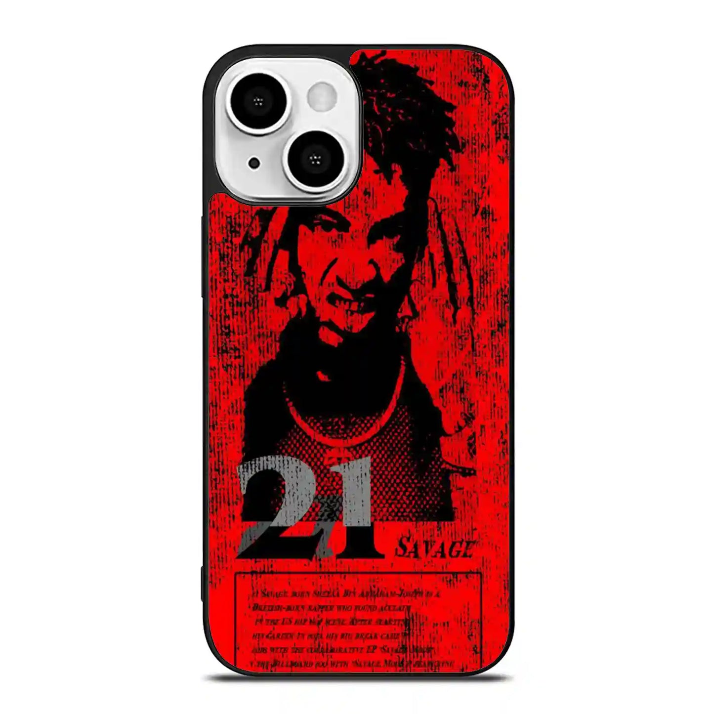 21 Savage Red iPhone 13 Case