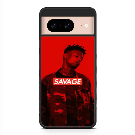 21 Savage Red New Google Pixel 8 Case