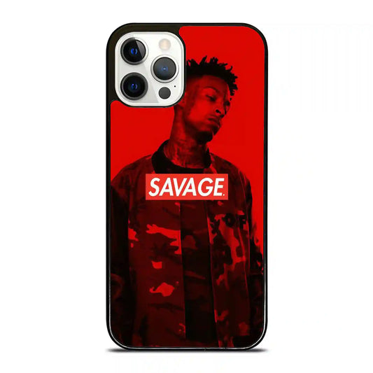 21 Savage Red New iPhone 12 Pro Case