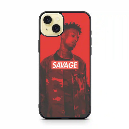 21 Savage Red New iPhone 15 Plus Case