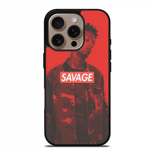 21 Savage Red New iPhone 16 Pro Max Case