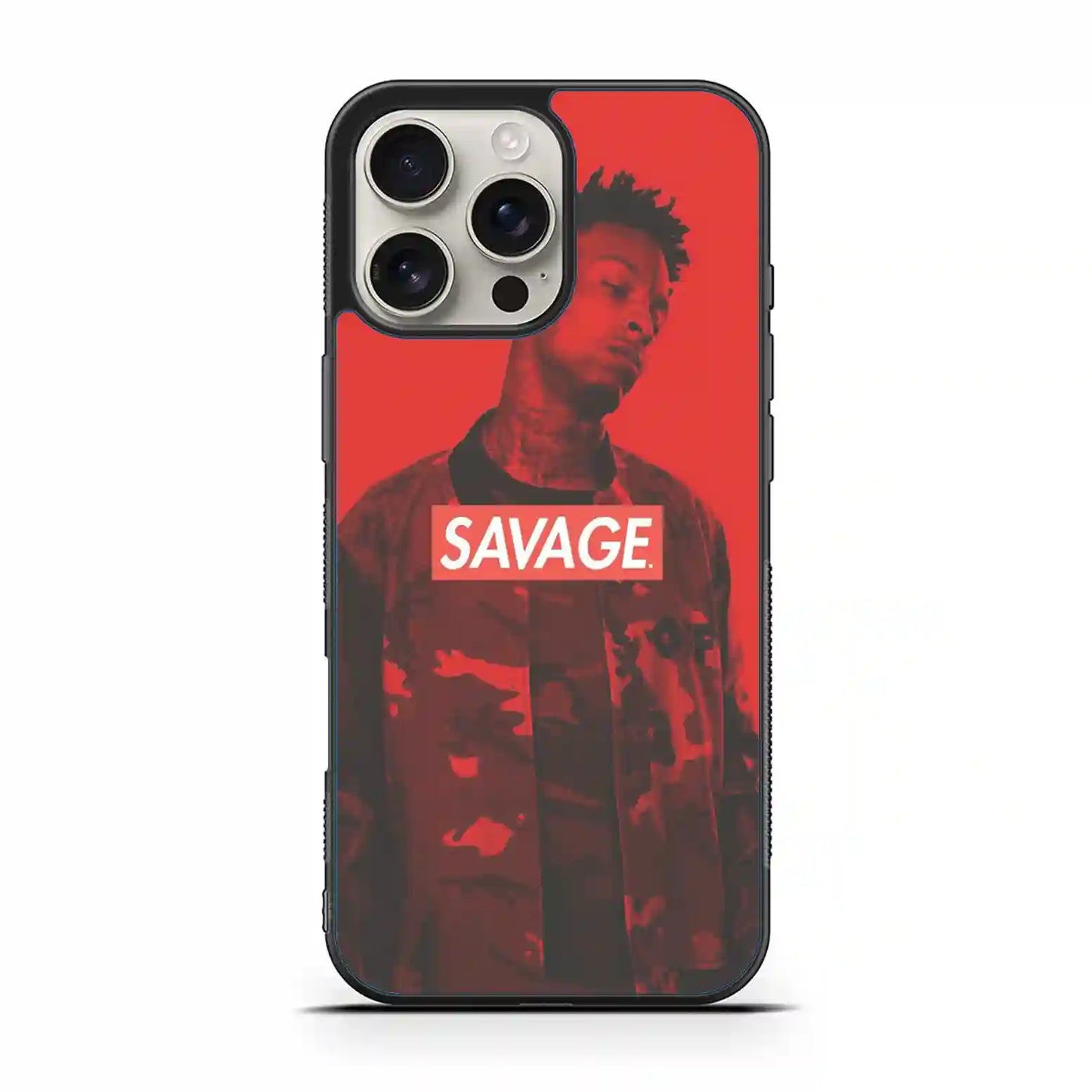 21 Savage Red New iPhone 16 Pro Case