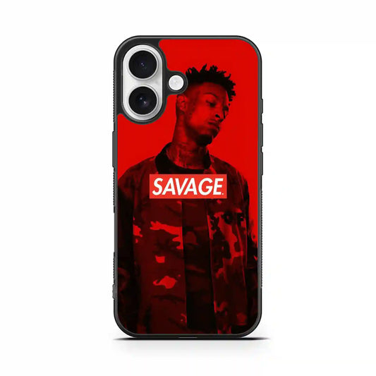 21 Savage Red New iPhone 16 Case