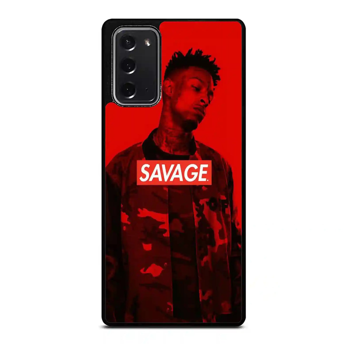 21 Savage Red New Samsung Galaxy Note 20 Case