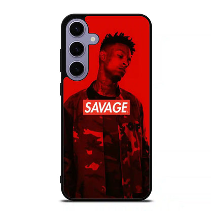 21 Savage Red New Samsung Galaxy S24 FE Case