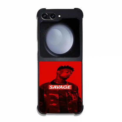 21 Savage Red New Samsung Z6 Flip Case