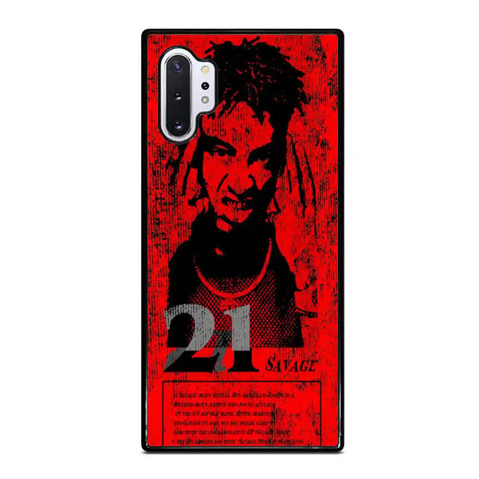 21 Savage Red Samsung Galaxy Note 10 Pro 5G Case