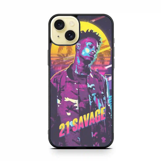 21 Savage Retro iPhone 15 Plus Case