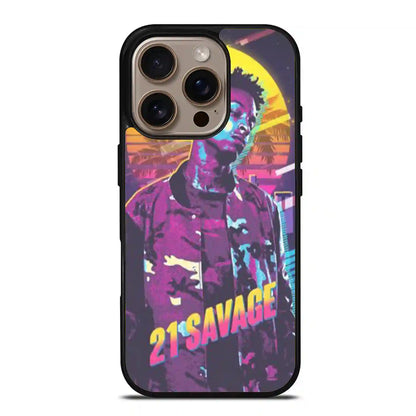 21 Savage Retro iPhone 16 Pro Max Case