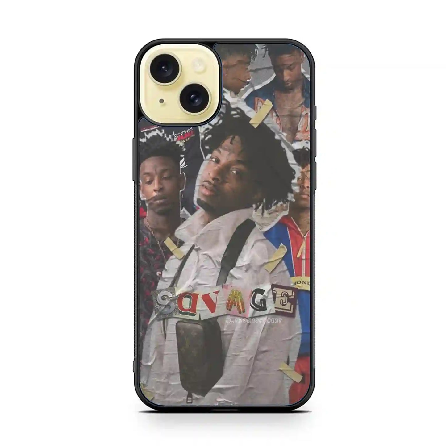 21 Savage Retro Vintage iPhone 15 Plus Case