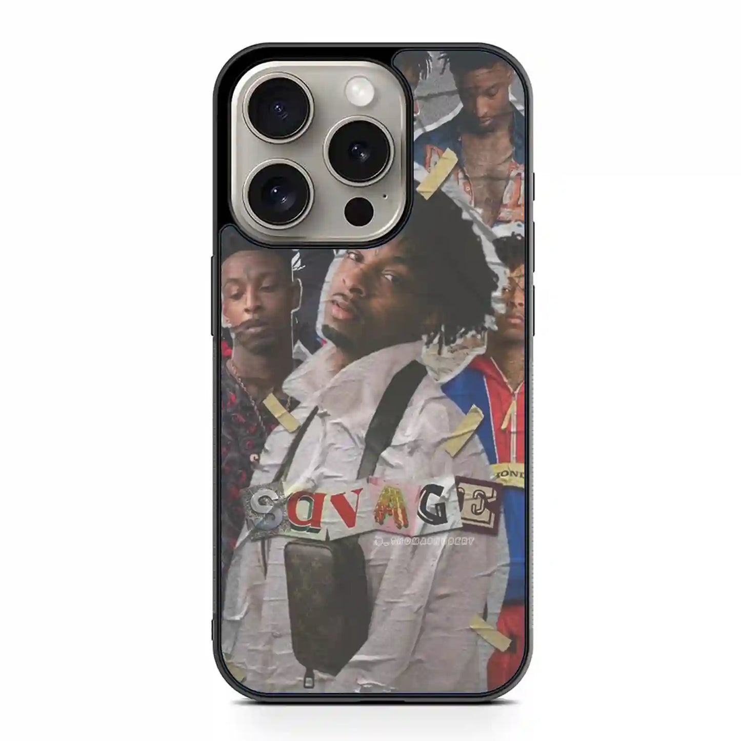 21 Savage Retro Vintage iPhone 15 Pro Max Case