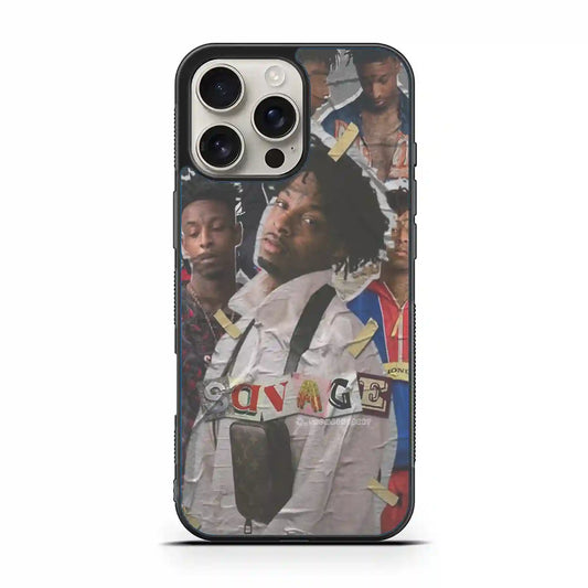 21 Savage Retro Vintage iPhone 16 Pro Case