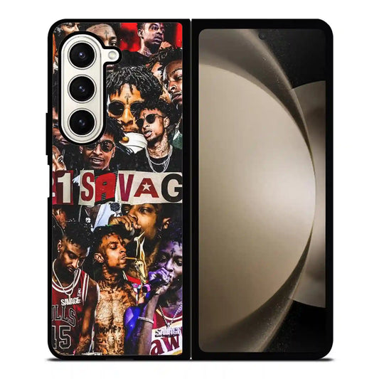 21 Savage Samsung Z5 Fold Case