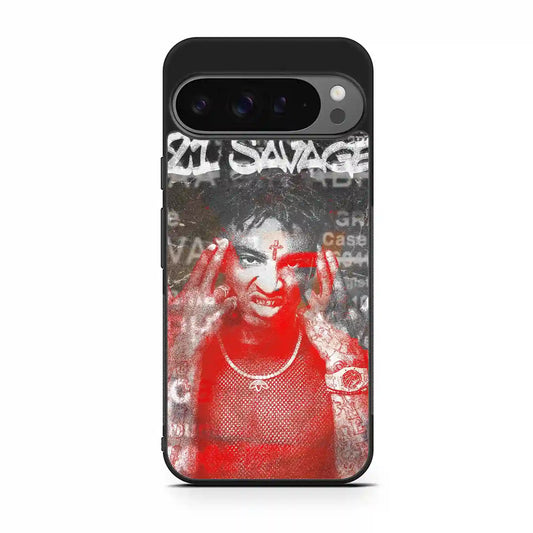 21 Savage Wallpaper Google Pixel 9 Pro Case