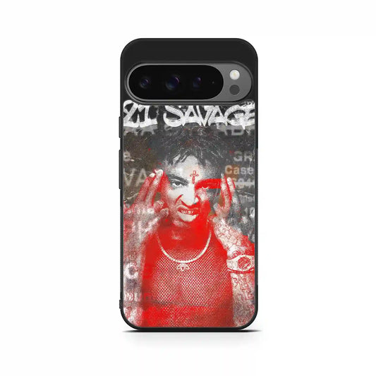 21 Savage Wallpaper Google Pixel 9 Case