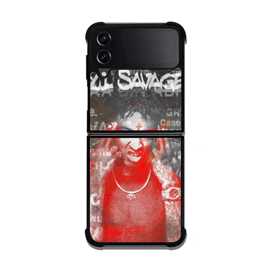 21 Savage Wallpaper Samsung Z3 Flip Case