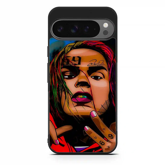 6ix9ine Cartoon Google Pixel 9 Pro XL Case