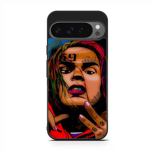 6ix9ine Cartoon Google Pixel 9 Pro Case