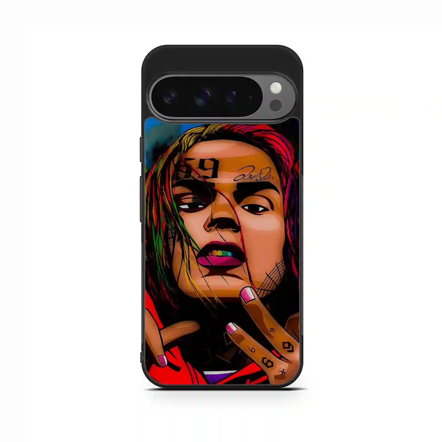 6ix9ine Cartoon Google Pixel 9 Case