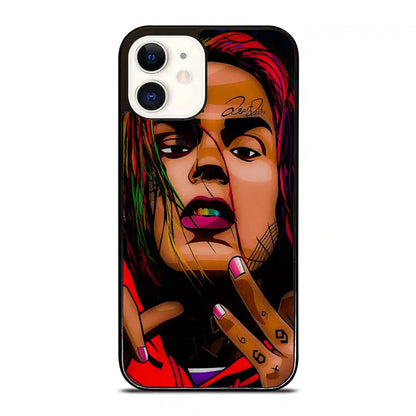 6ix9ine Cartoon iPhone 12 Case