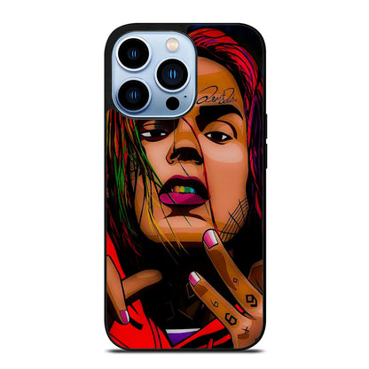 6ix9ine Cartoon iPhone 13 Pro Max Case