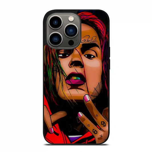 6ix9ine Cartoon iPhone 13 Pro Case