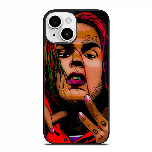 6ix9ine Cartoon iPhone 13 Case